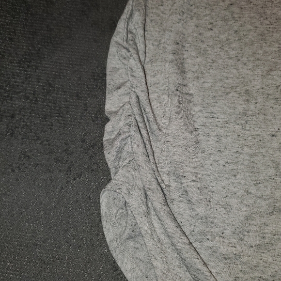 GREY speckled maternity t-shirt NEW Small - Picture 2 of 5